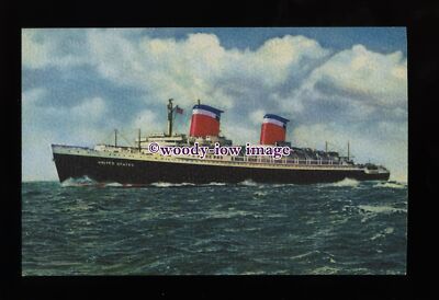 LS1488 - United States Lines Liner - USA - Postkarte - Künstler