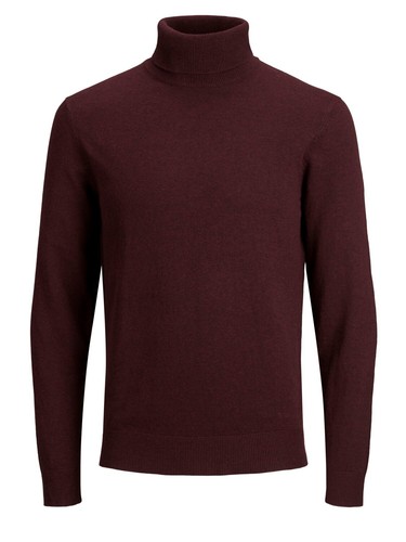 Sudadera suéter fino de cuello vuelto de hombre JACK & JONES LANGARM JJEEMIL - Imagen 14 de 56