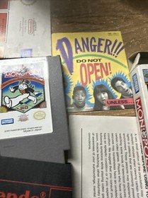 NES AMAZING SHAPE MONOPOLY Complete In Box CIB Nintendo Entertainment System NES