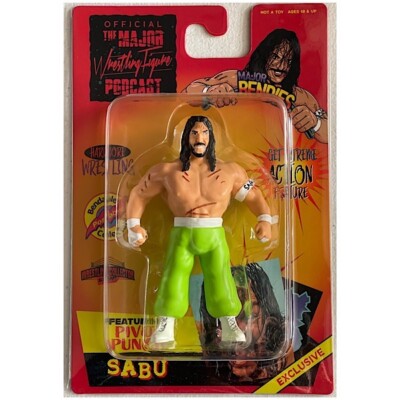 Sabu WCS Exclusive MWFP Major Wrestling Figure Podcast Bendies Figure