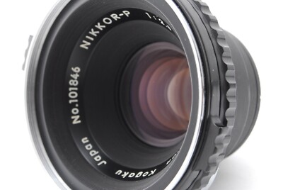 Nikon NIKKOR-P・C 75mm f2.8 ZENZA BRONICA Zenza Bronica S2A Black 6x6 120 Film Camera with Nikkor-P 75/2.8