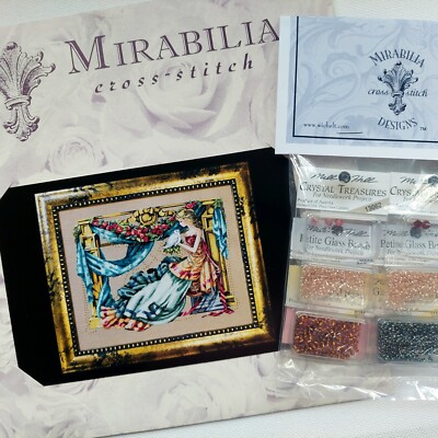 Athena   Goddess of Wisdom Mirabilia Cross Stitch Chart and Bead Pack MD97