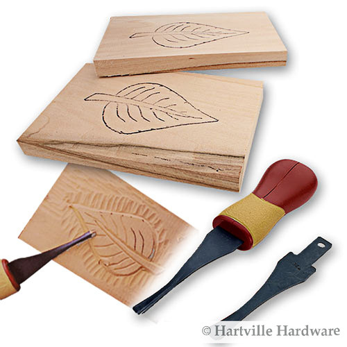 Flexcut #SK111 Beginner 2-Blade Craft Carver Set