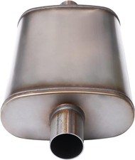 Universal 409 Stainless Muffler Straight-Through Performance Muffler 2.75"