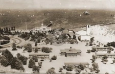 San Pedro CA California Cabrillo Beach Picnic Grounds 1930s RPPC Postcard COPY