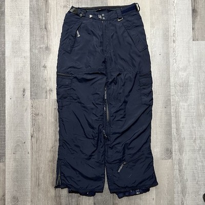 686 Smarty Tech Baggy Y2K Snow Pants Unisex M Navy Blue Waterproof Ski Snowboard