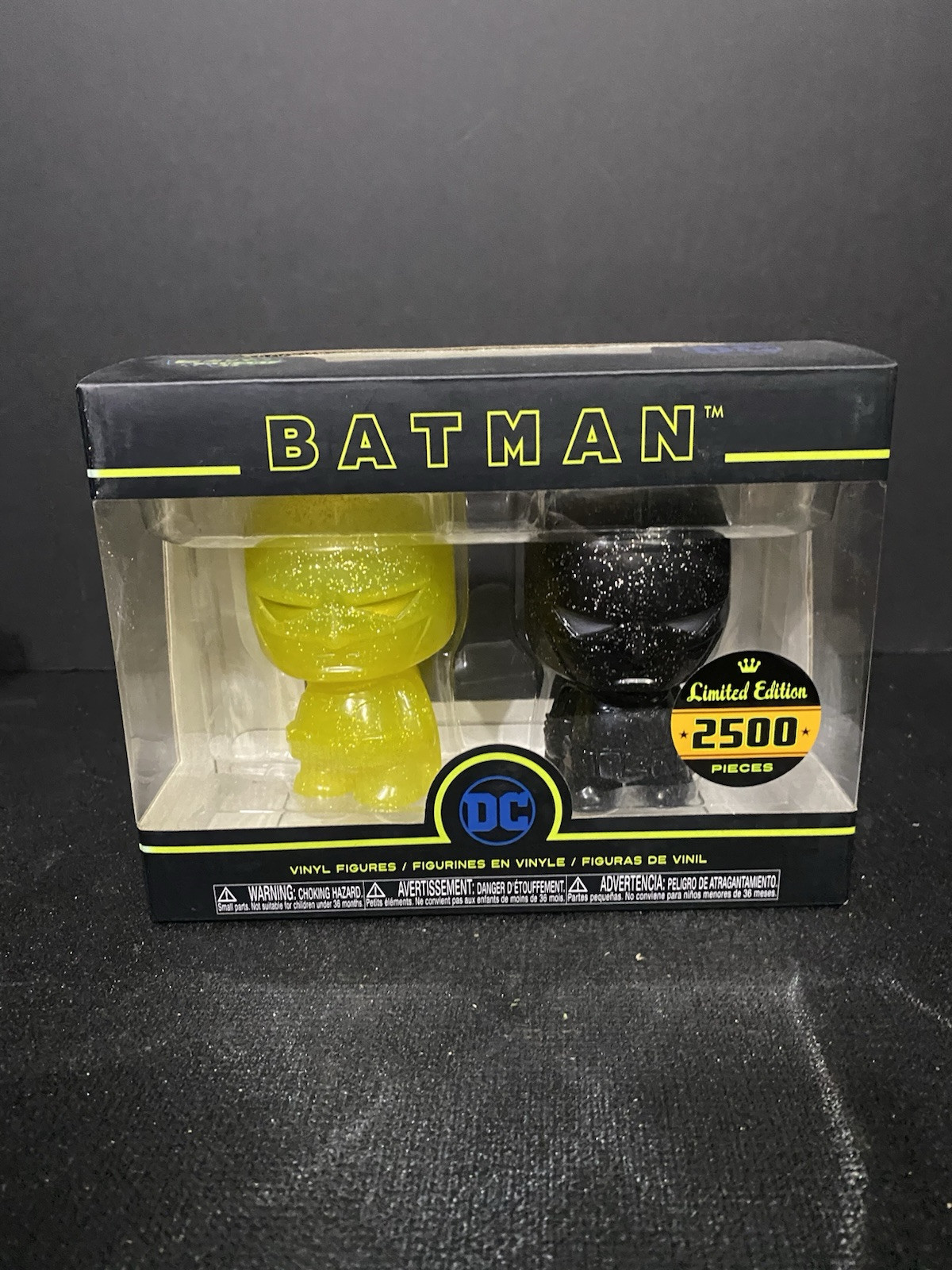 FUNKO HIKARI XS BATMAN 2PACK  LE 2500 PCS JAPANESE VINYL