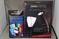 Rogue Gels Universal Lighting Kit & HONLphoto 8" Speed Snoot / Reflector