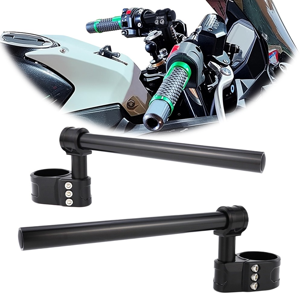Needs 50mm Adjust Tour Clip-Ons Aftermarket Fit For HONDA CBR1000RR/SP