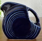 Fiesta Ware Cobalt Blue Mini Disk Disc Pitcher