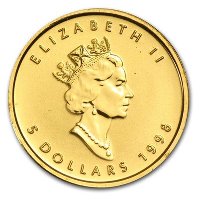 1998 Canada 1/10 oz Gold Maple Leaf BU (Family of Eagles Privy) | eBay