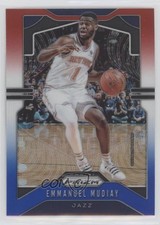 2019-20 Panini Prizm Red White & Blue Prizm Emmanuel Mudiay #176 0bt4