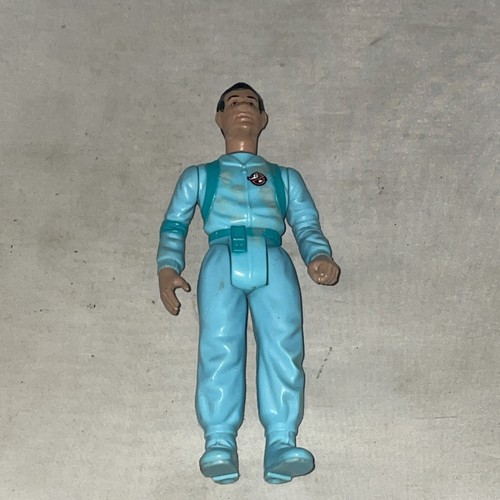 Figurine The Real Ghostbusters – Winston Zeddmore – Kenner – Bleu Slimed