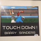 Barry Sanders Signed 8x10 C.o.a — photo 3