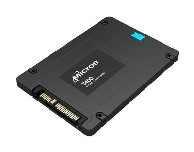 New Micron 7400 MAX 1.6TB SSD 2.5'' U.3 NVMe PCIe Gen4 x4 MTFDKCC1T6TFC-1AZ1ZABYY