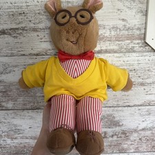 HTF Vintage Eden 1992 Marc Brown PBS Plush Arthur Stuffed Animal Doll 16" RARE