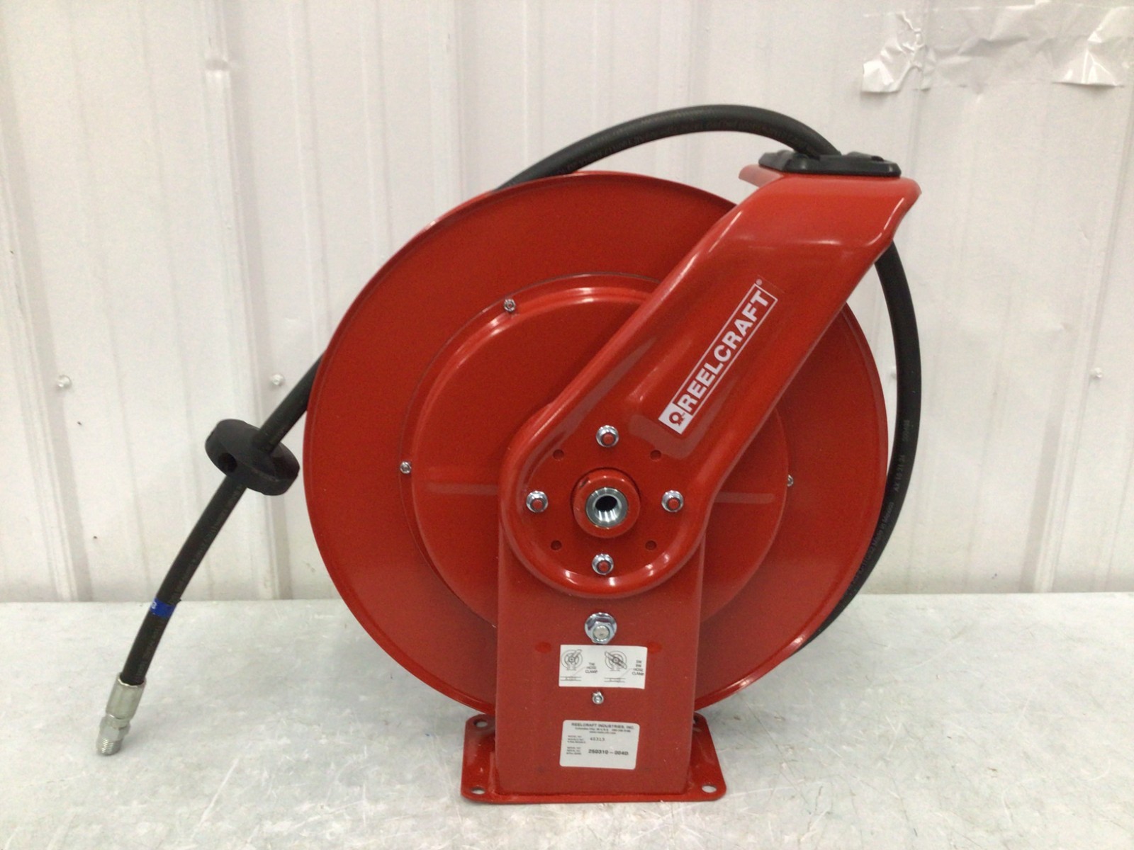 REELCRAFT - 7850 OMP Spring Return Hose Reel,1/2" MNPT,50 ft 4Z313