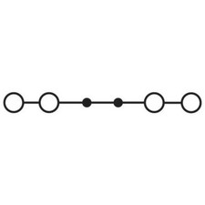 Phoenix Contact 3211019 5.2mm Spring Through Clamp Grey 50pcs