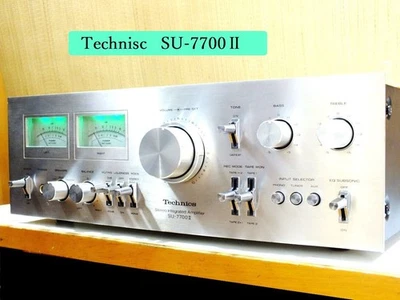 Amplificateur intégré vintage Technics SU-7700II entièrement testé article re... - Photo 1/4