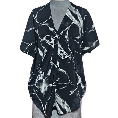 Philosophy Short Sleeve V Neck Blouse Size XS 