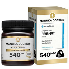 MGO 540+ Manuka Honig Manukahonig Monofloral 250g 100% reiner Neuseeland Honig