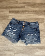 Abercrombie Kids Mid-Rise Midi Shorts Size 15/16