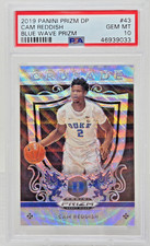 2019 Prizm BLUE WAVE REFRACTOR CAM REDDISH RC Card /299 PSA 10 GEM MINT Pop 8