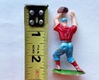 VINTAGE 1950s PLASTIC BASEBALL PLAYER/CAKE TOPPERS MADE IN HONG KONG (3 Figures) — photo 3