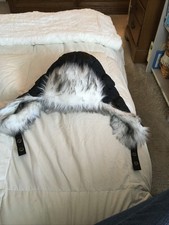 Winter Screamer Hat Unisex Outdoor Ski Snowboard Nwot Black White One Size Fun