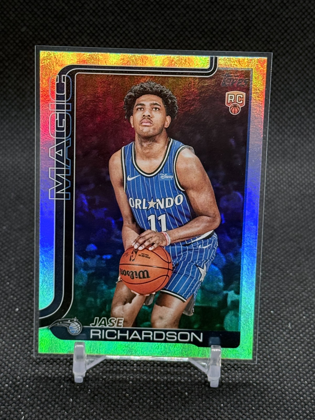 2025-26 Topps NBA RAINBOW FOIL Jase Richardson ROOKIE #225 - Orlando Magic