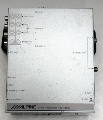 ALPINE TUE-T150DV DVB-T DIGITAL TV-TUNER FOR MERCEDES E-CLASS UNIT ONLY