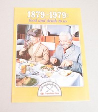 Railway Travellers Fare Brochure 1879 -1979 100 Years of Refreshment
