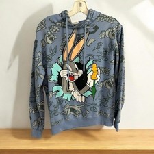Looney Tunes classic retro pullover hoodie size Medium or 7/9 Juniors