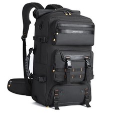 Travel Backpack for Men - 50L Convertible Duffle Bag with Shoe Compartment,