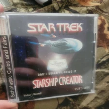 Star Trek: Starship Creator - PC/Mac - Simulation Game - W/ User Manual