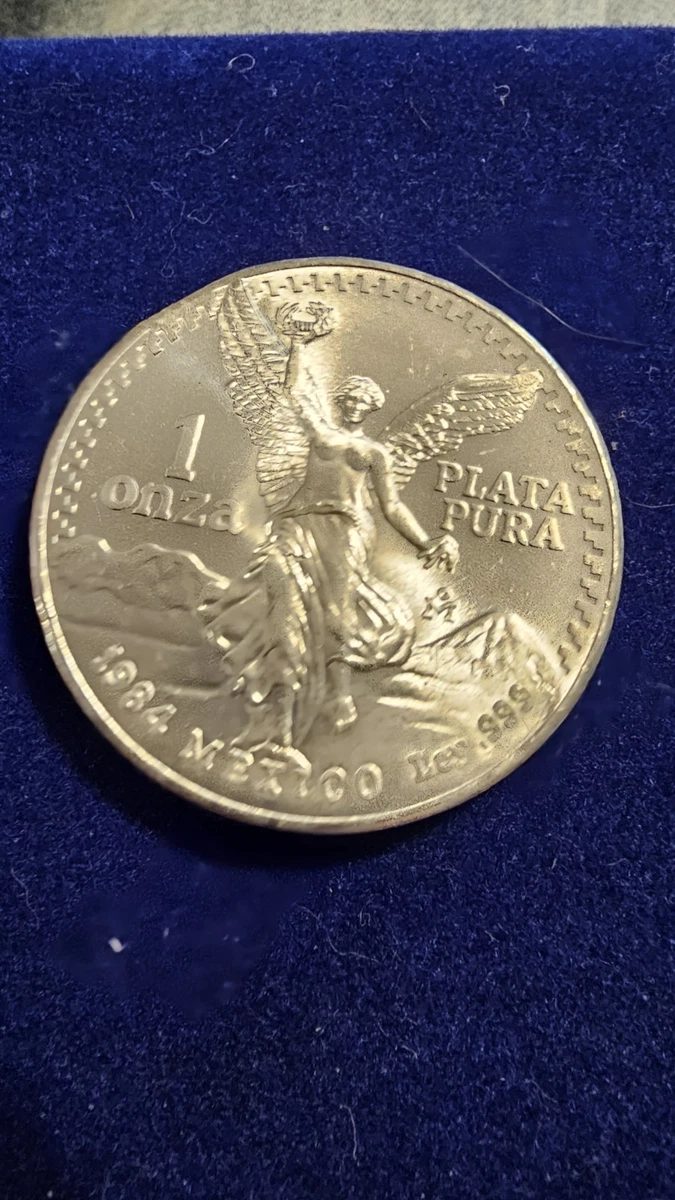 Mexican Libertad 1 oz Precious Metal Content per Unit 1984 Silver