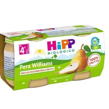 Hipp Omogeneizzato Frutta Pera Williams Offerta 12 Vasetti da 80 gr
