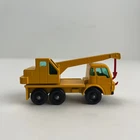 Vintage Lesney Matchbox Yellow Dodge Crane Truck #63