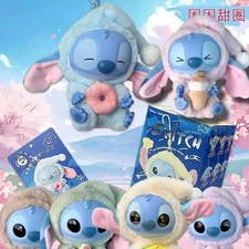 Hidden - Good Company Miniso Stitch Eat Something Before Sleep Series Figure