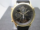 Vintage Seiko World Timer 38mm Chronograph Alarm Watch 5T52-6A39 New Battery