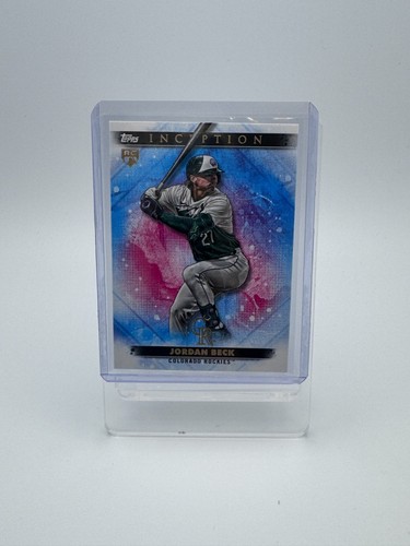 2024 Topps Inception Jordan Beck ROOKIE CARD #2 RC Colorado Rockies - Picture 1 of 2