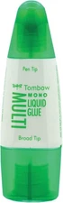 Multi-Purpose Liquid Glue Dual Tip Dispenser 0.88 Oz Precise Full