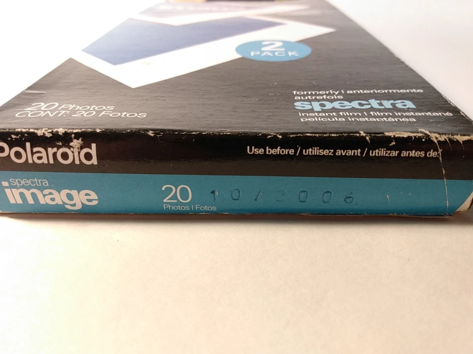 Polaroid Spectra Image Film, 10 Fotos, neu, versiegelt, abgelaufen 10/2006, ohne Karton - Bild 3 von 3