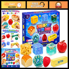 8PCS Squishy Box Mystery Fun Set, Blind Malt Sugar Creative Slow Return
