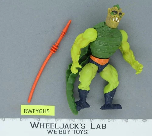 Whiplash 100% Complete He-Man Masters of the Universe MOTU Mattel 1984 Vintage
