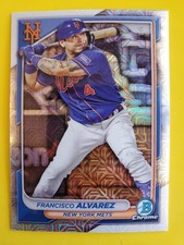 2024 Bowman Chrome Bowman Mega Box #75 Francisco Alvarez - New York Mets