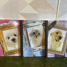 Hana Deka Club 100 Sheet Composition Book, Set Of 3 Dogs & Cats🍁