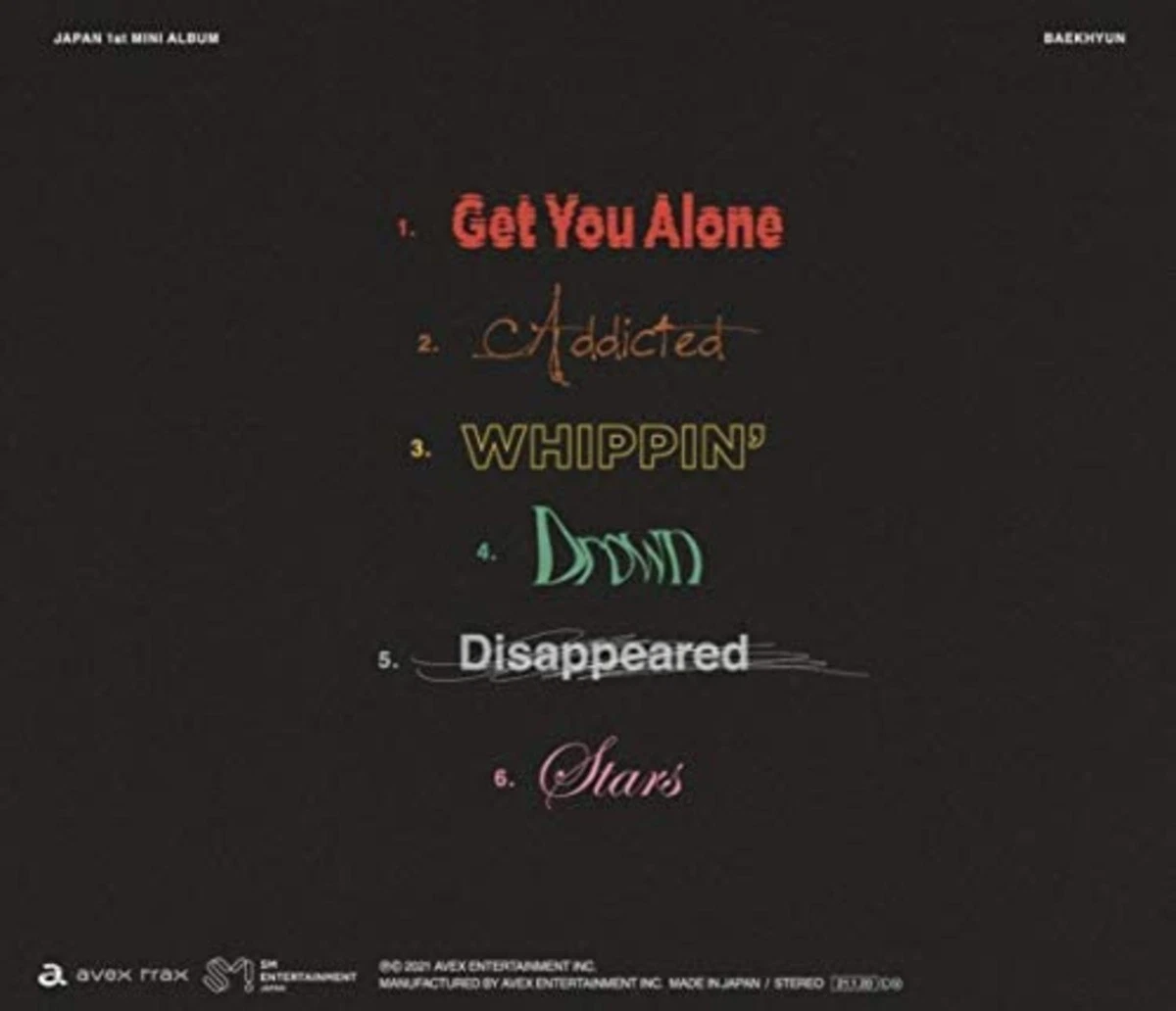 BAEKHYUN-S/T- CD BAEKHYUN [Regular Edition] with Tracking number New from Japan