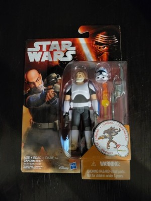 Captain Rex 3.75'' Force Awakens STAR WARS 2015 New SEALED MOC