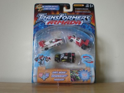 Transformers - Armada - ROAD ASSAULT Mini-Con Team - 2003 - New on Card